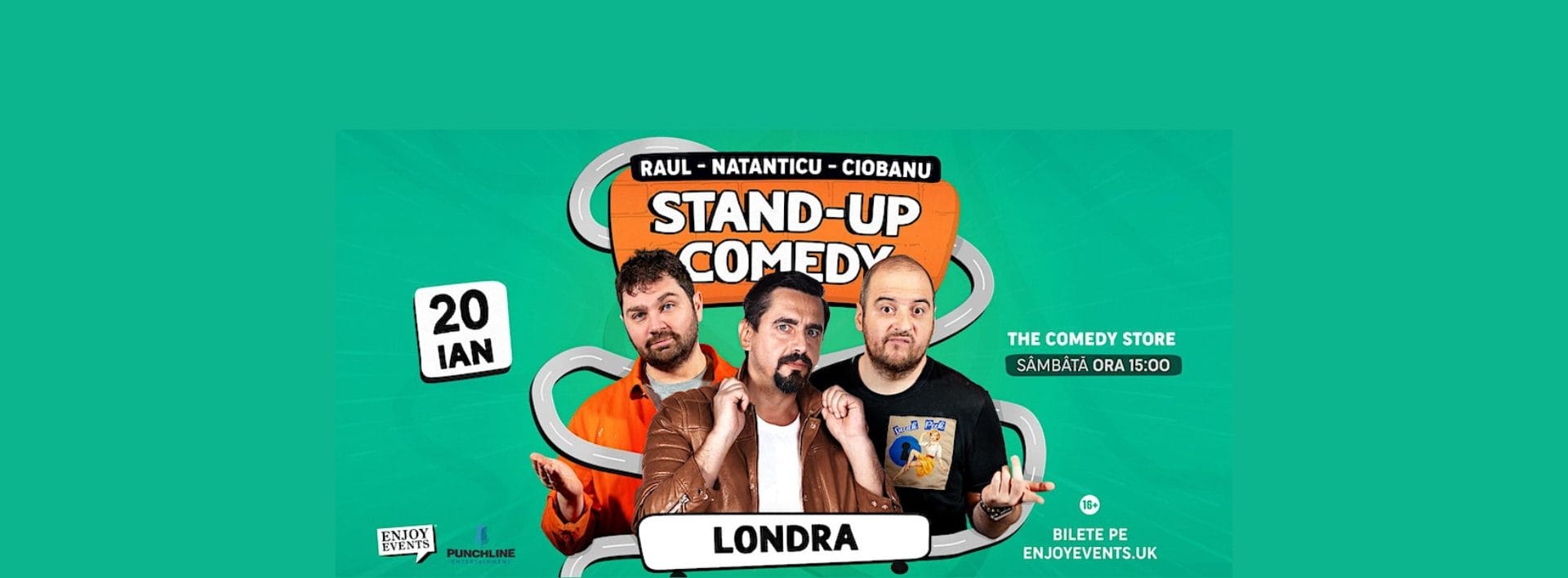 Stand Up Comedy cu Raul, Natanticu și Ciobanu