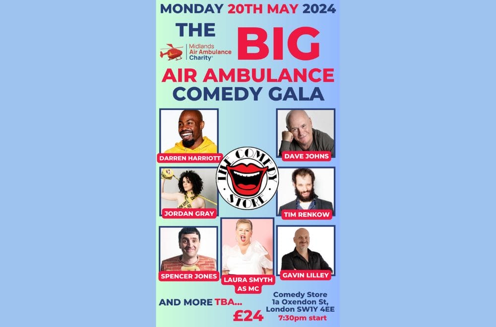 The BIG Air Ambulance Comedy Gala