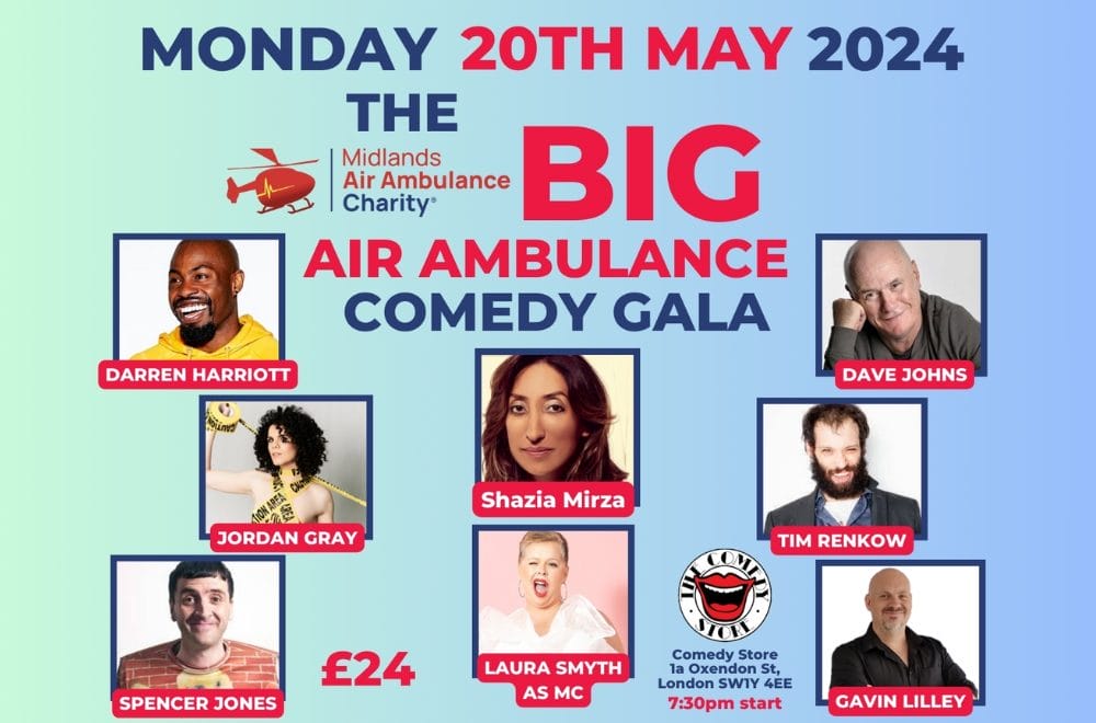The BIG Air Ambulance Comedy Gala
